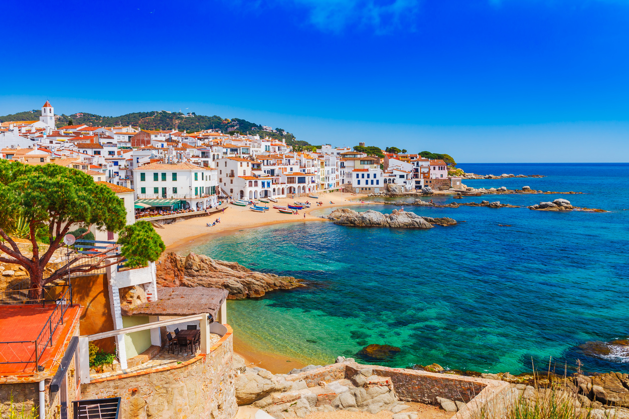 Beautiful Mediterranean shore